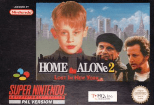 Home Alone 2 Lost In New York box art for Super Nintendo